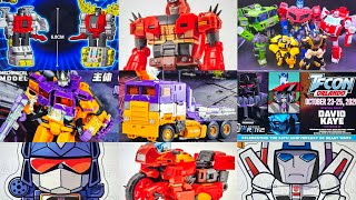 Crazy new impactor revealed. Tfcon news transformers animated AOTP figure images, even more junkions