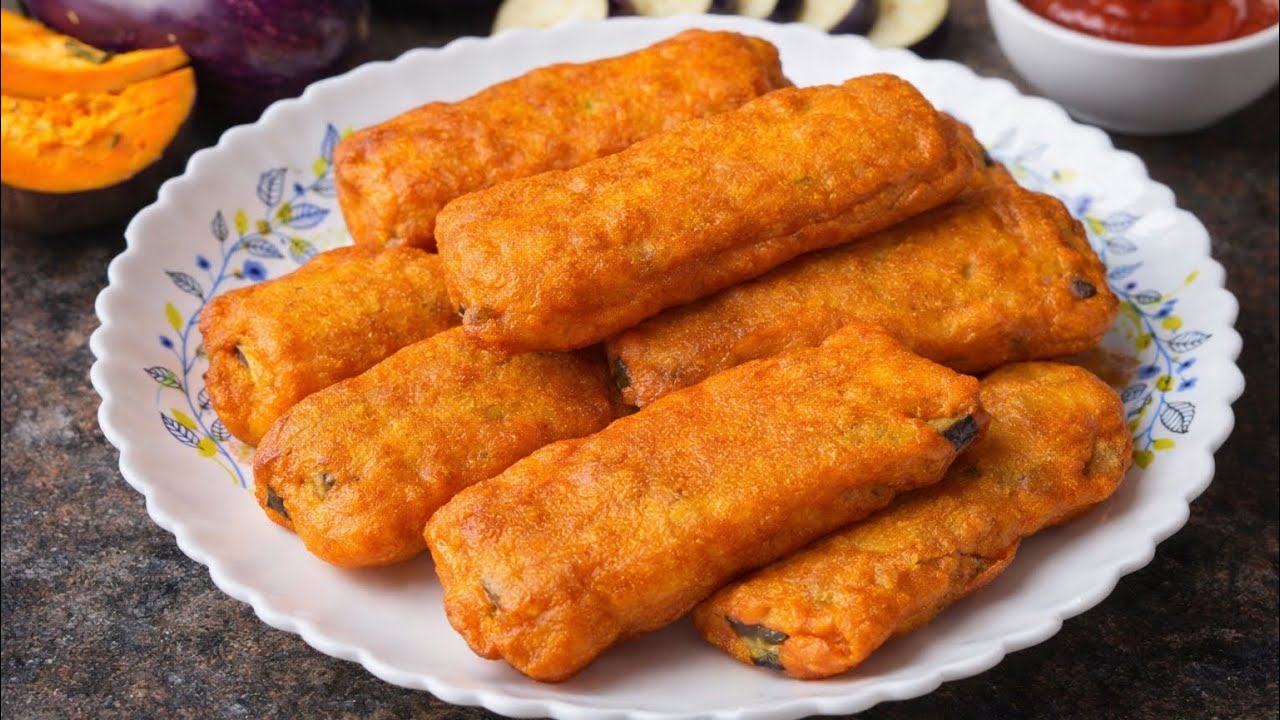 এই টিপস জানলে বেগুনি কখনো নরম হবে না! 😱🍆 | Super Crispy Beguni Recipe | Eggplant Fritters