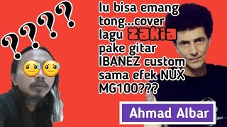 Cover guitar zakia ahmad albar