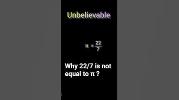 π vs 22/7 : what
