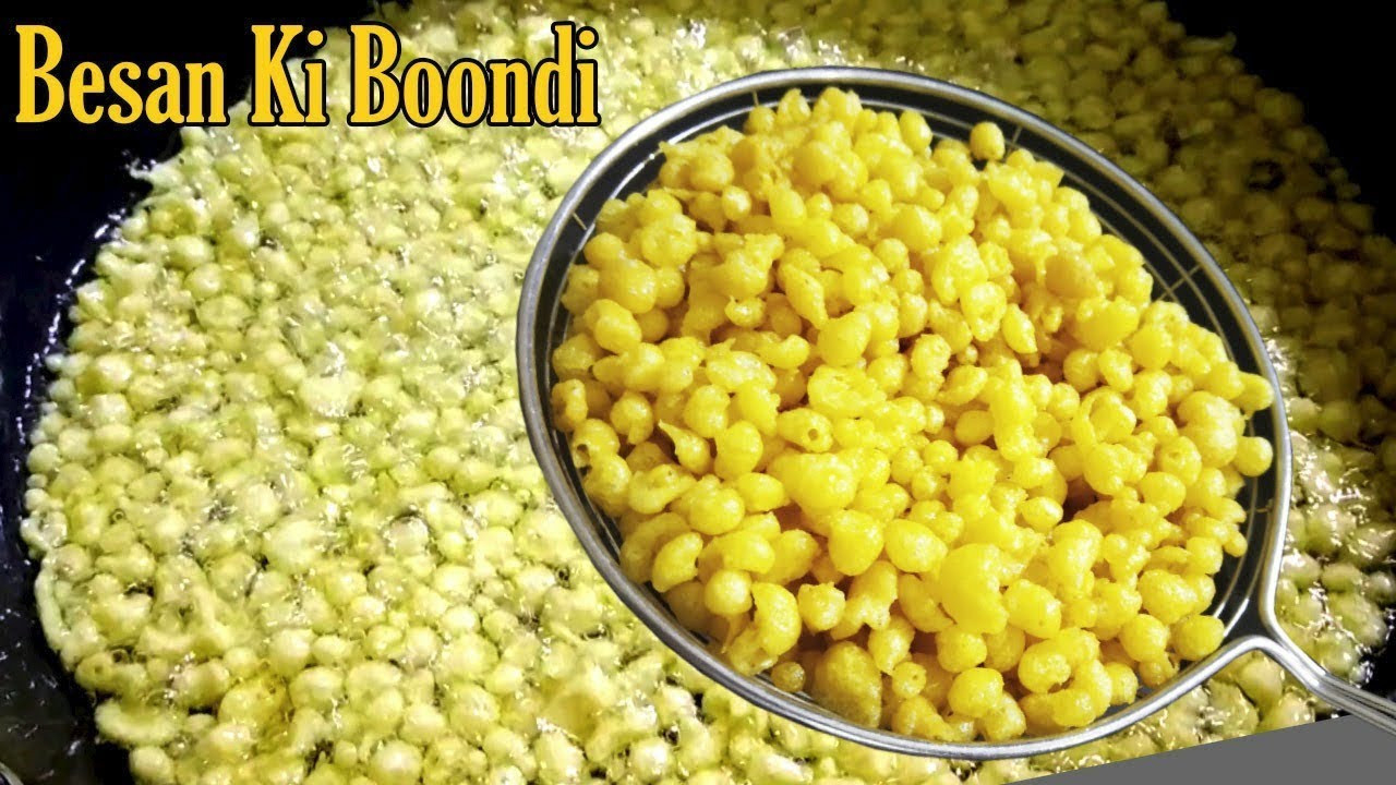 Besan Ki Boondi I Homemade Besan Boondi Recipe I Jhatpat Besan Boondi Recipe | Monicaz Kitchen