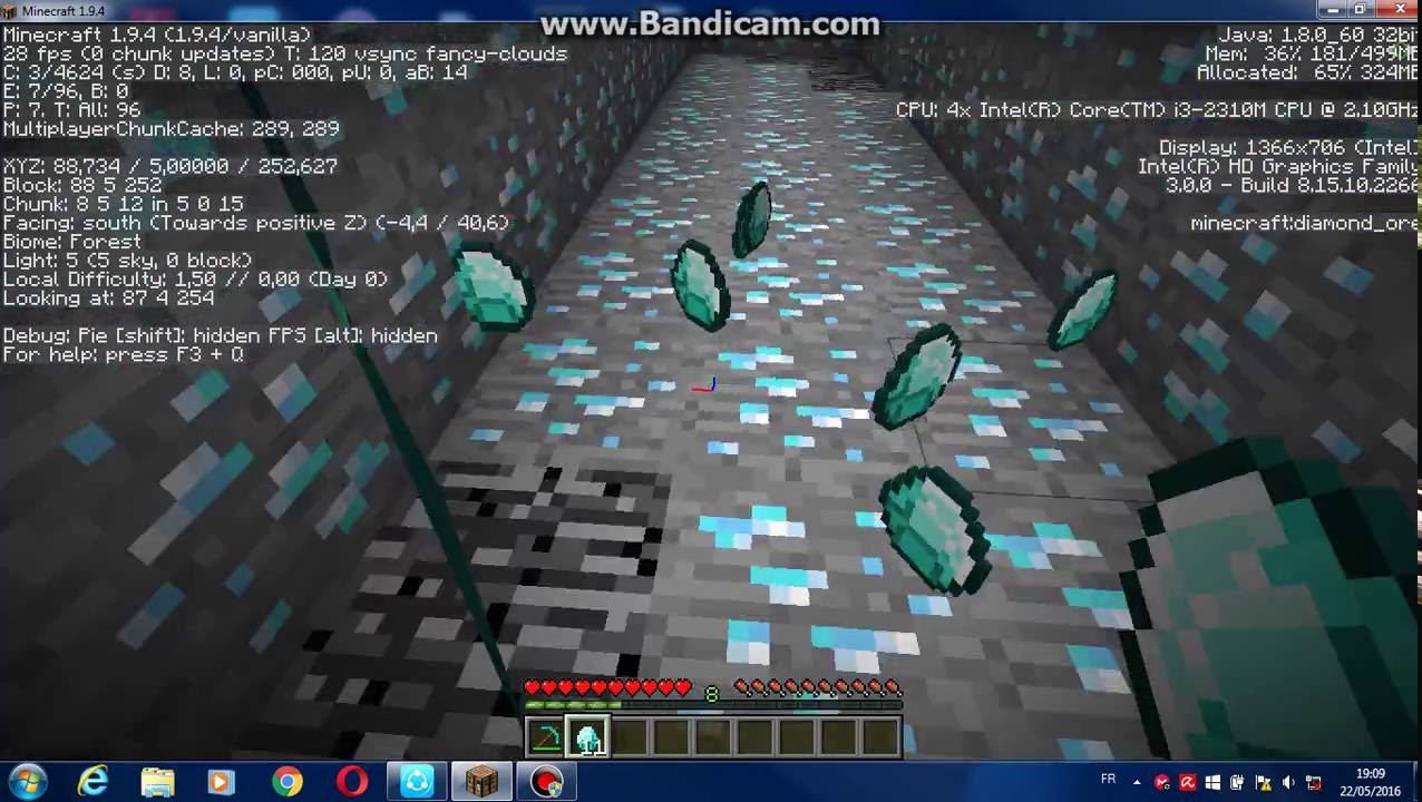 How To Find Diamond Extremly Fast In Minecraft No Mod Or Command Or Seed Youtube