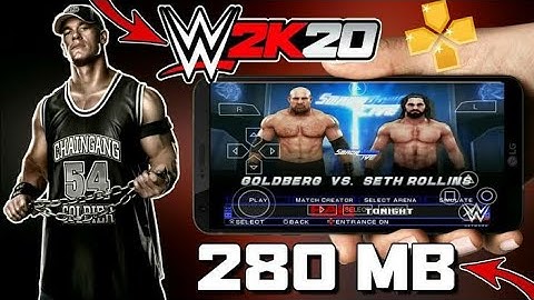 (200 mb) !! How to download WWE 2k20 PPSSPP for any Android device 100 % real with proof