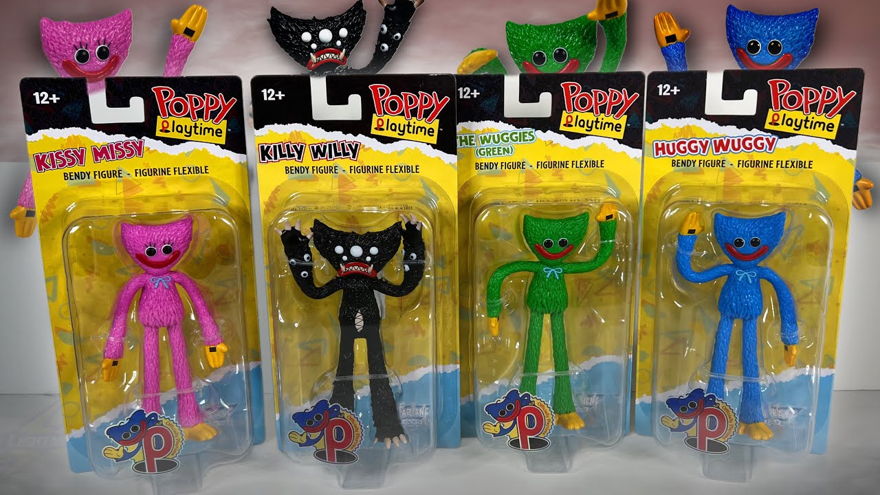 The NEW Official Poppy Playtime McFarlane Bendable Mini Action