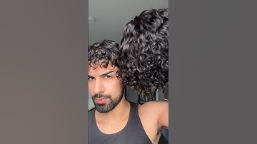 Trying a men’s wig! #hairstyle