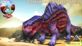 DOMANDO MORELLATOPS !!! ARK: SURVIVAL EVOLVED RAGNAROK #ark #arksurvivalevolved #arknights #dinosaur