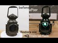 Restore antique rusted Old train Lal Tain | Punisher Hands | #restoration