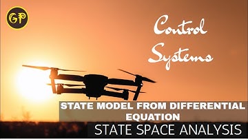 State Model from Differential Equation | Control Systems | GATE EE/EC