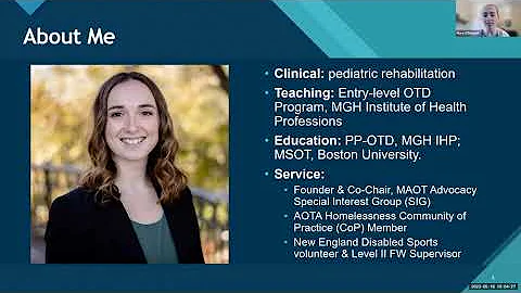 OT's Role in Homelessness by OT ECHO Mentorship