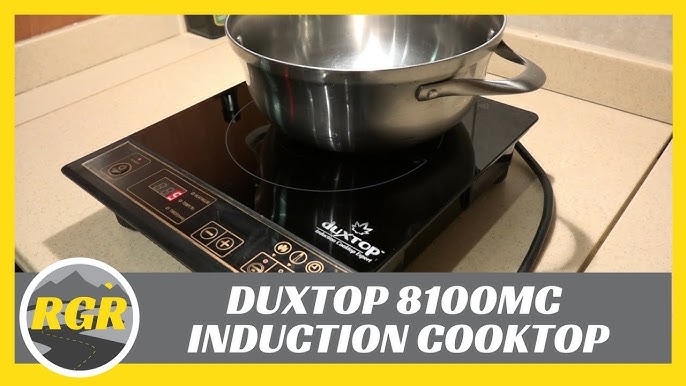 Review of the Duxtop portable induction cooktop review for campers -  StressLess Camping