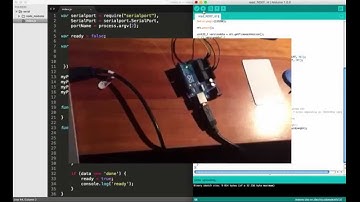 NFC tag id access with nodejs and Arduino