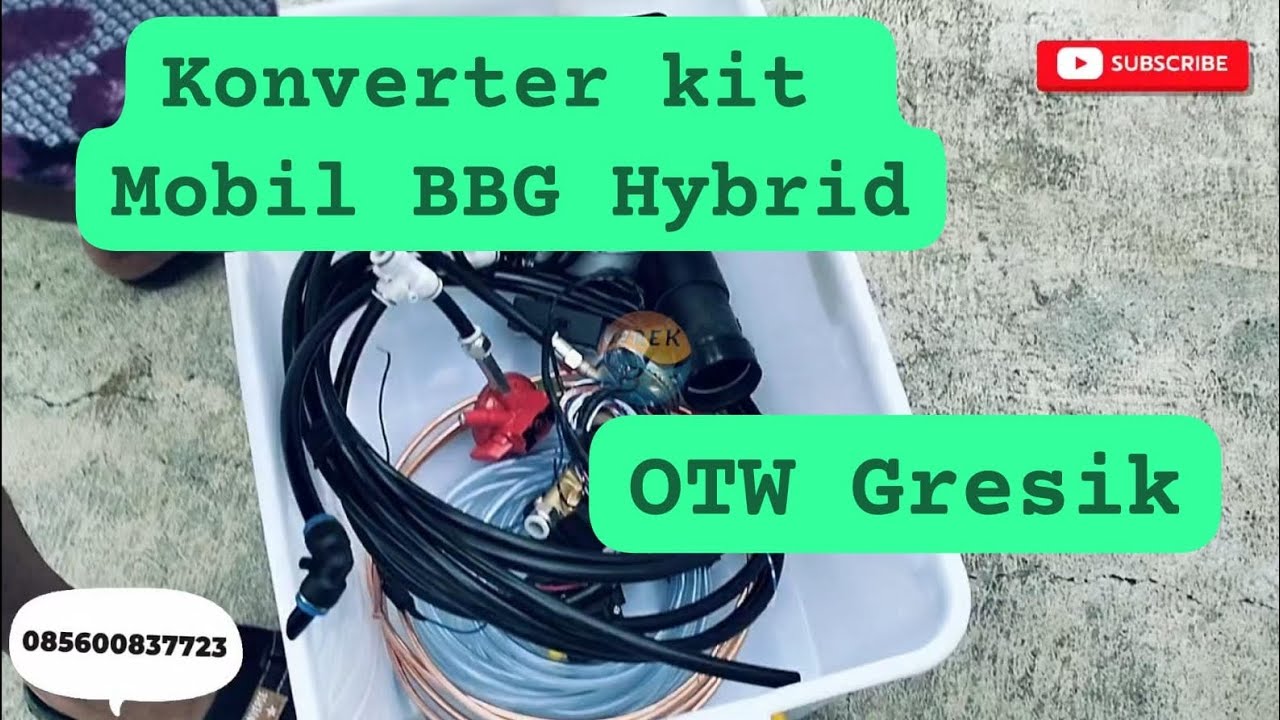 Konverter kit mobil BBG Hybrid OTW Gresik YouTube