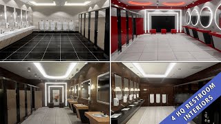 Restroom Interiors (Unity Asset)