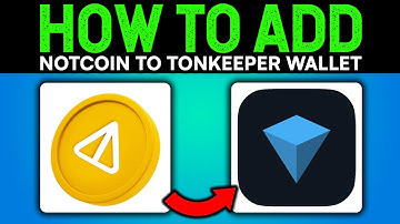 How to ADD Notcoin To Tonkeeper Wallet | FULL GUIDE!