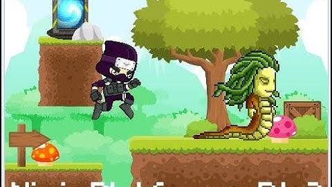 Scratch Tutorial | Ninja Platformer | Part 3 | How to make a platformer game in scratch