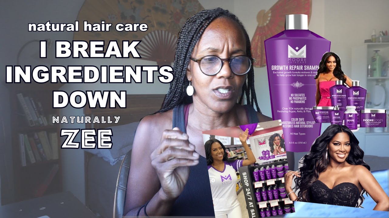 How to Read an Ingredients' Label Kenya Moore Shampoo 🧐 YouTube