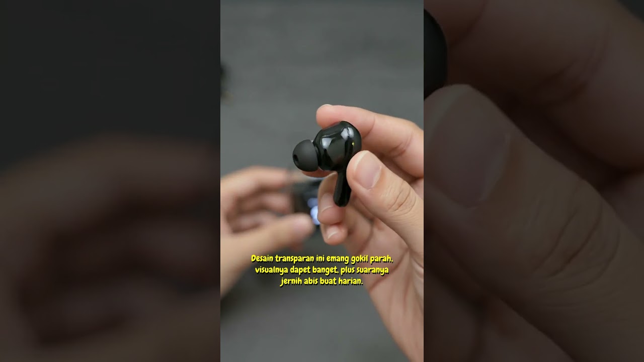 Transparan HiFi Stylish! Air31 TWS LED Display! 