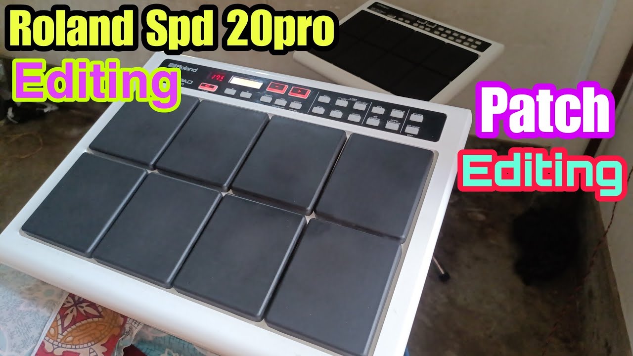 Fast Patch Kaise Bajaye | Octapad कैसे बजाए Spd 20pro Patch Editing 