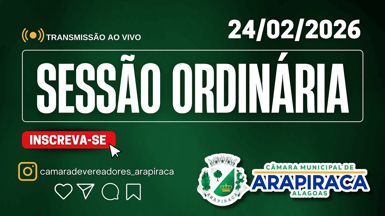 Sessão Ordinária do dia 24.02.2026
