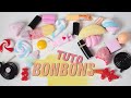 Polymer clay tutorial  20 candies 20 bonbons 