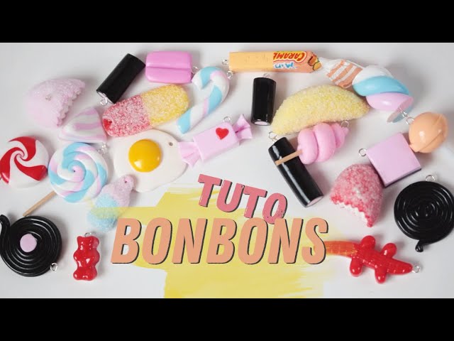 DIY : Des bonbons en pâte auto-durcissante Silk Clay - Idées conseils et  tuto Modelage