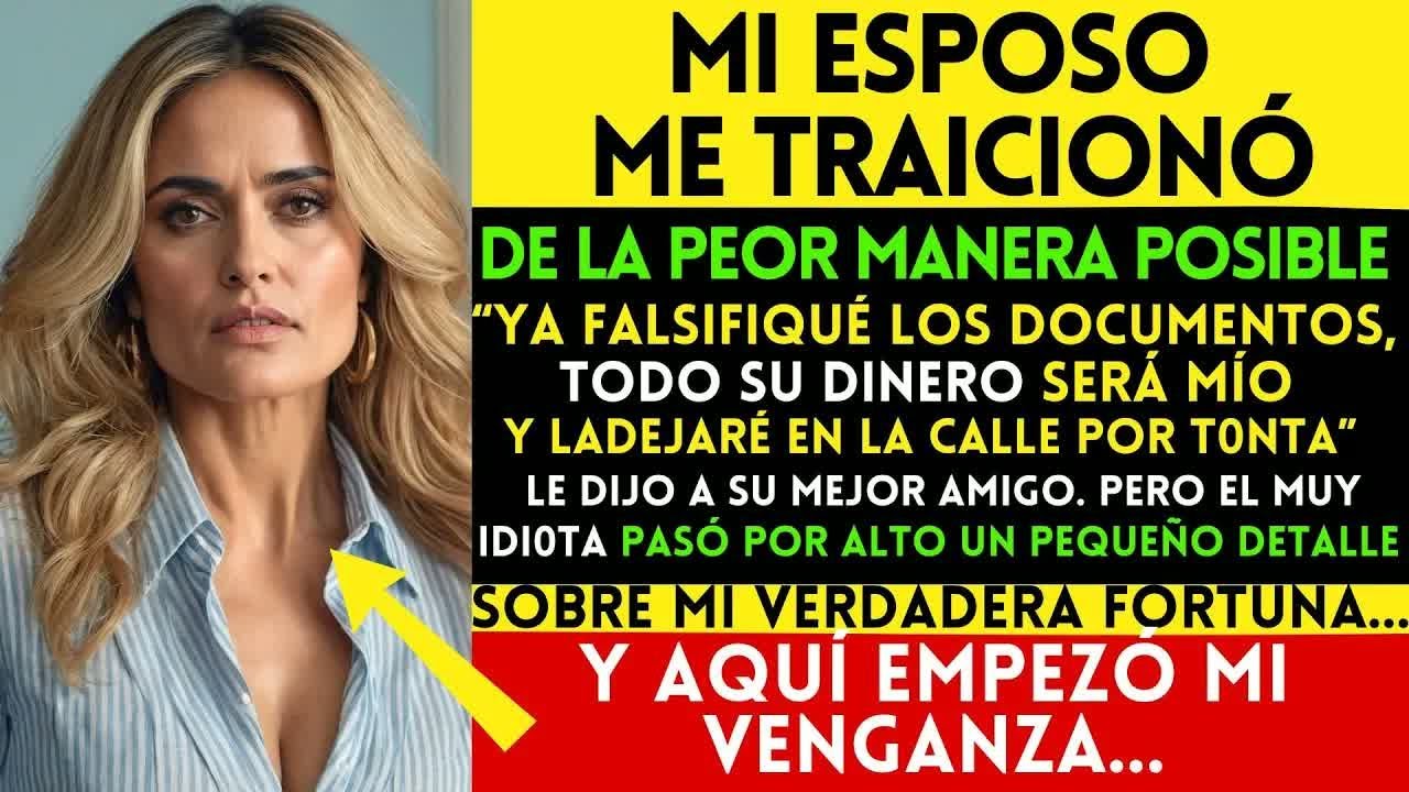 Mi ESPOSO FALSIFICÓ La HERENCIA Para QUEDARSE Con TODA MI FORTUNA, pero NUNCA IMAGINÓ Que YO
