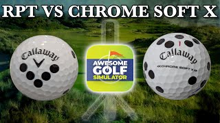 Rapsodo MLM2PRO RPT ball VS Chrome Soft X with ball dots screenshot 1