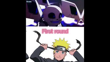 AlphaTale vs Animes (404 vs Naruto and opm) #undertale #undertaleau #vs #fyp #shorts #anime #naruto