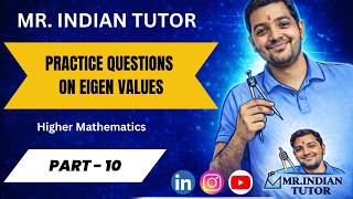 Characteristic Eq. &amp; Eigenvalues | Solved Question | Matrix Polynomial &amp; Roots | Engineering Math