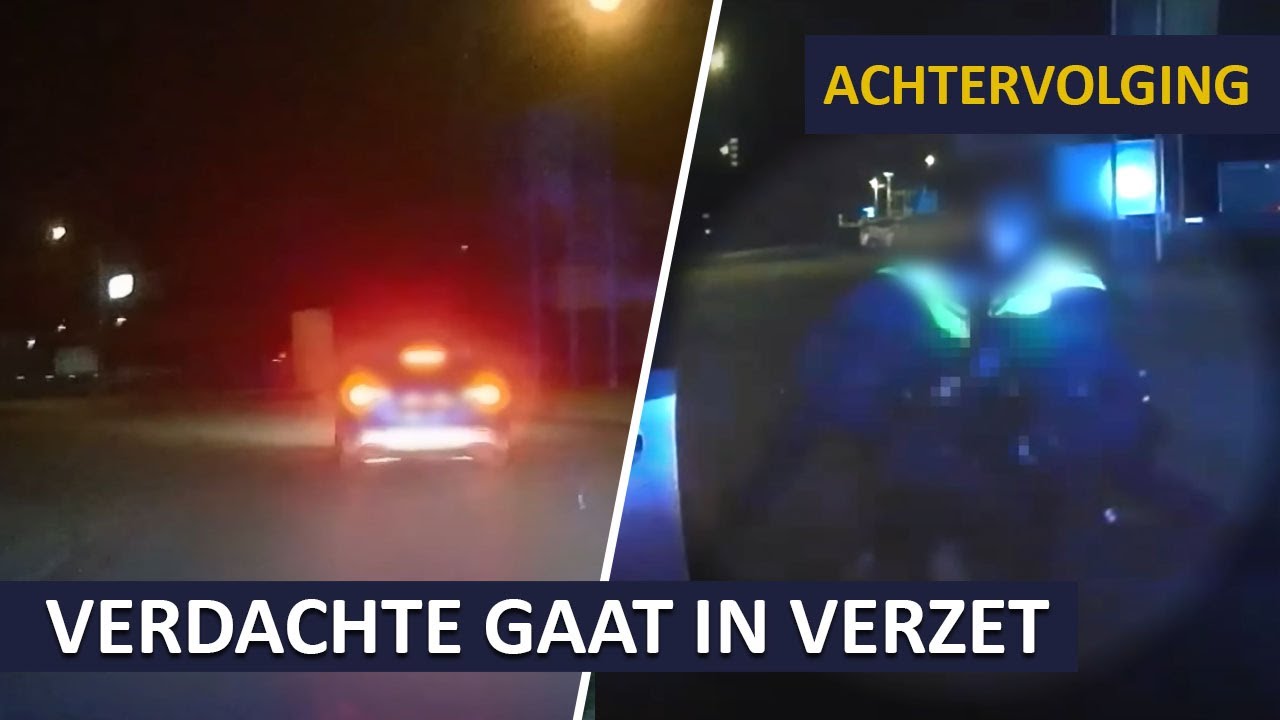 Politie | Verdachte op de vlucht | Rijden onder invloed | Achtervolging