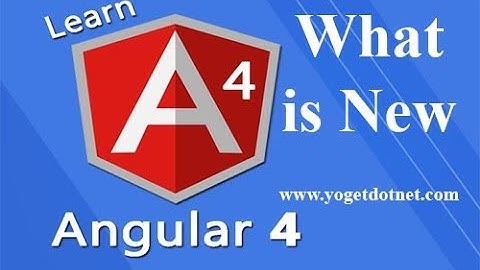 what is new in angular 4 | angular 4 tutorial for beginners in hindi | Lecture 1