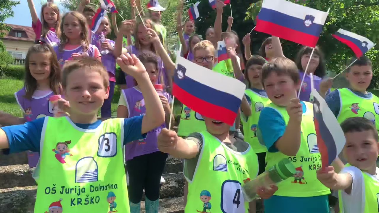 OŠ Jurija Dalmatina Krško - Slovenska bakla in Primož Kozmus