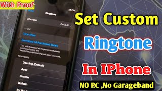 Set custom ringtones in any iphone without Pc and garage band. // #laddidhiman // screenshot 4
