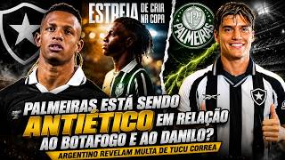 🚨ANTIÉTICOS? PALMEIRAS ESTÁ SENDO ANTIÉTICO COM POSTAGENS SOBRE DANILO? MULTA DE TUCU CORREA