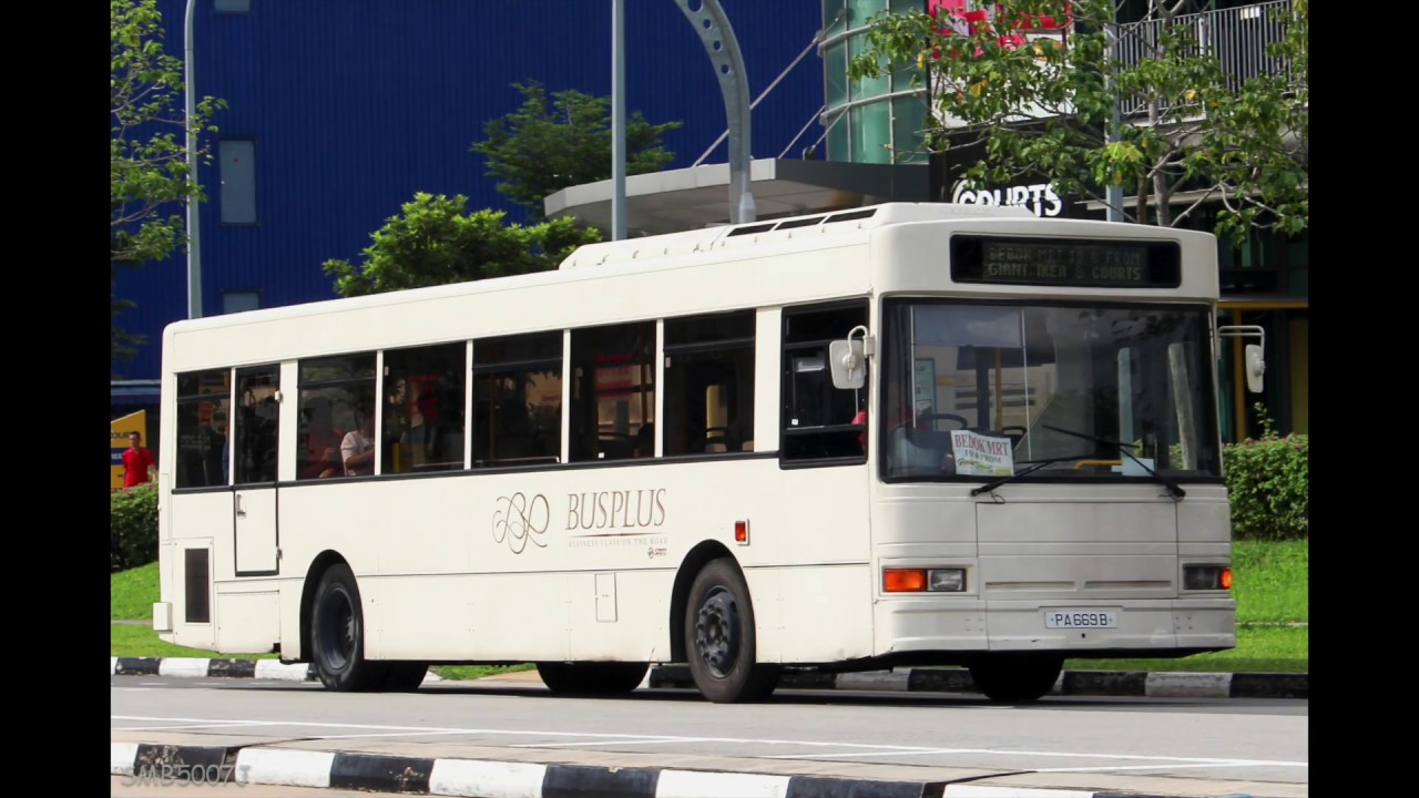 [SMRT/Busplus] PA669B on Tampines Retail Park Shuttle