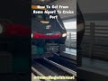 How To Get From Rome Airport To Cruise Port
