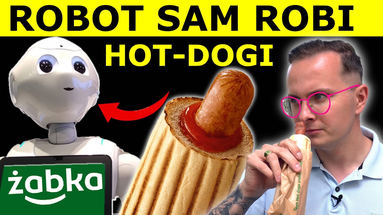 ROBOT Z ŻABKI SAM ROBI HOTDOGI - JAK WYGLĄDA NANOSKLEP ŻABKA?! - YouTube
