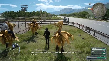 Chapter 6-  All Set to Set Sail Scene (FINAL FANTASY XV)