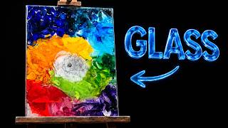 Painting White Light with BROKEN GLASS