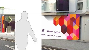 Astley - creating branded architectural wayfinding solutions for London Designer Outlet