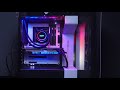 NZXT White H510i Smart Mid Tower Windowed PC Gaming Case : video thumbnail 1
