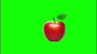 green screen apple animation