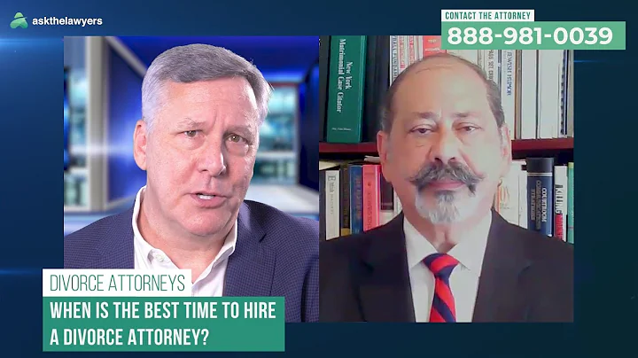 When is the Right Time to Hire a Divorce Lawyer? | New York Attorney Chaim Steinberger