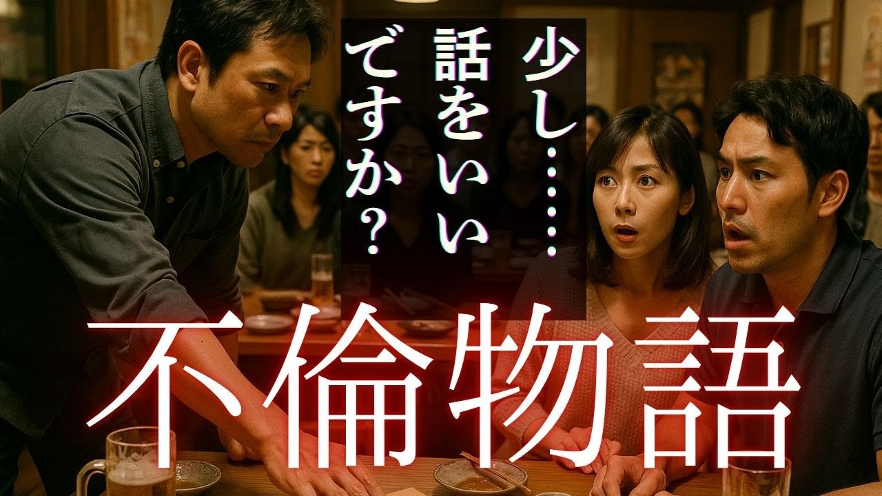 【不倫・修羅場】乾杯の音が止まった夜。居酒屋で証拠を突きつけ、不倫の真実が明らかに。『オフサイド妻』