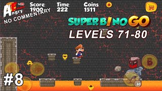 Super Bino Go Gameplay (levels 71-80)