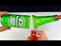 Few people know this secret idea how to cut glass bottles