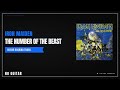 Iron Maiden - The Number Of The Beast | Guitar Backing Track