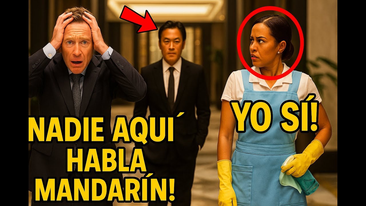 El Millonario Asiático que Nadie Podía Entender… Hasta que la Limpiadora Habló