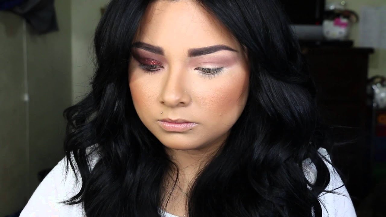 Smokey Autumn/Fall Makeup Tutorial Glitter me to fall