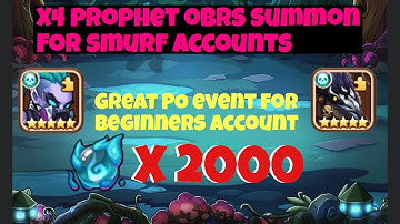 Idle Heroes: Over 2000 Prophet Orbs Used • Best PO event For Starters Account